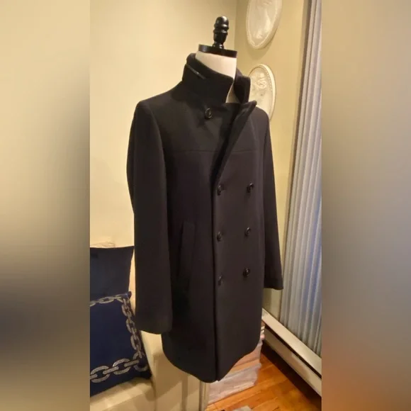 ARMANI COLLEZIONI DOUBLE BREASTED COAT